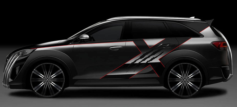 Illustration for article titled Kia's Using Precious Adamantium Reserves For This X-Men Themed Sorento